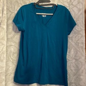 Blue V-Neck